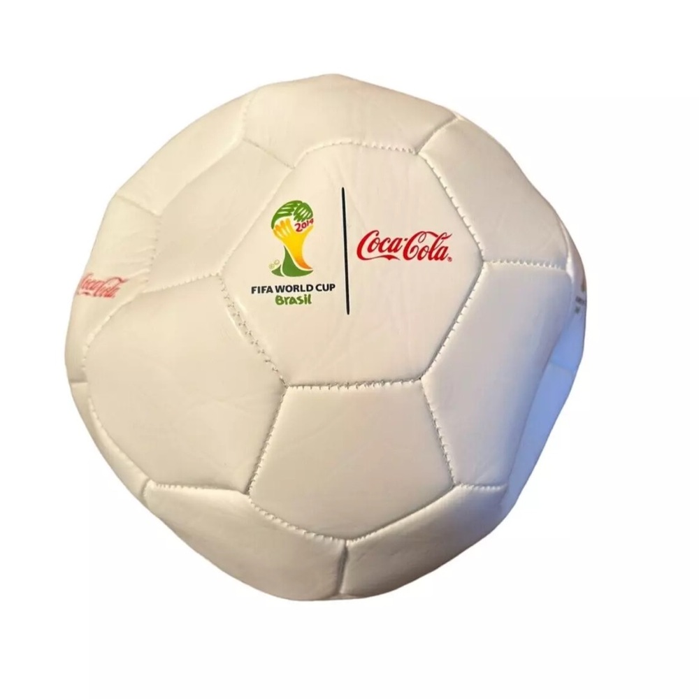 Rare FIFA World Cup BRASIL Coca Cola Promotional Soccer Ball NEW Summit Group